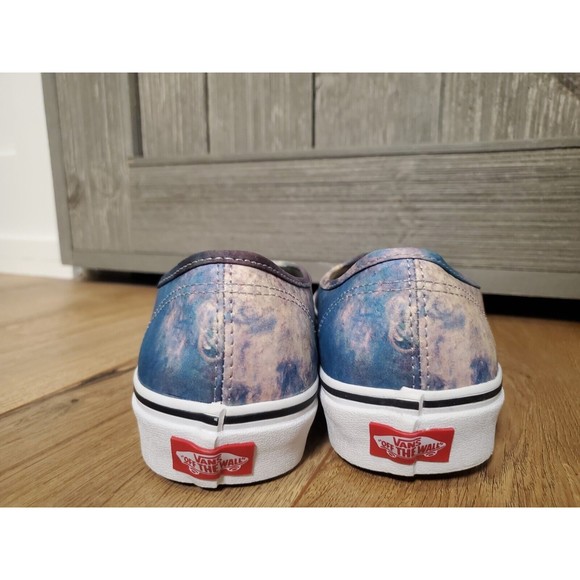 NEW Vans x MoMA Water Lilies Claude Monet Authentic Mens Size 8.5 Womens Size 10 - Picture 4 of 8